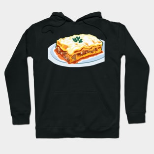 Lasagna Comic Style Hoodie